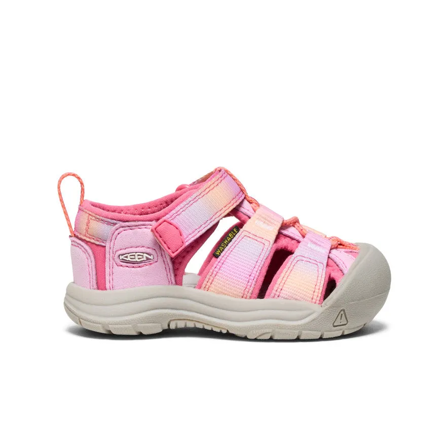 Chic Open-toe Shoes Walk Style Toddlers' Newport H2  |  Hot Pink/Orchid Petal