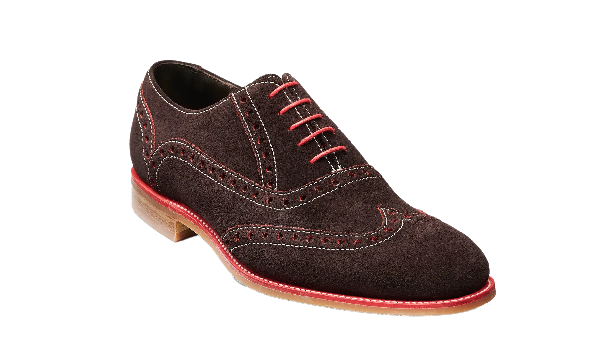 Grant - Beluga Red Suede Closed Toe