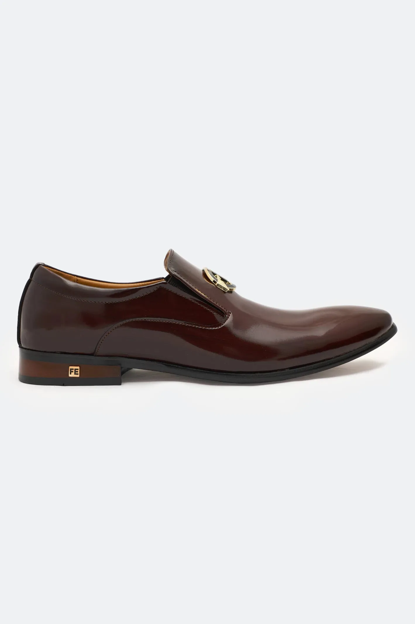 Brown Formal Moccassins Shoes Guest Look Neutral Office