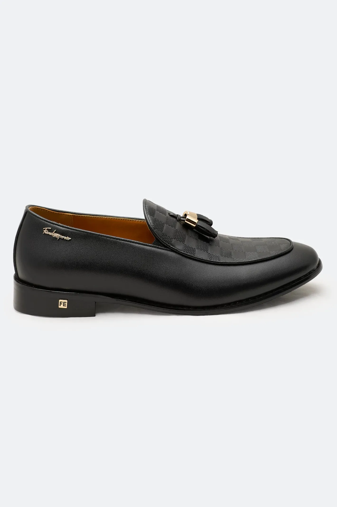 Formal Sharp Silent Vibe Black Formal Moccassins Shoes