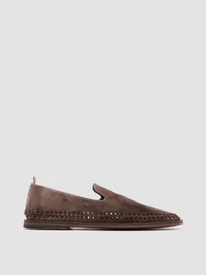 weekend use Valley Step MILES 002 - Taupe Suede Loafers