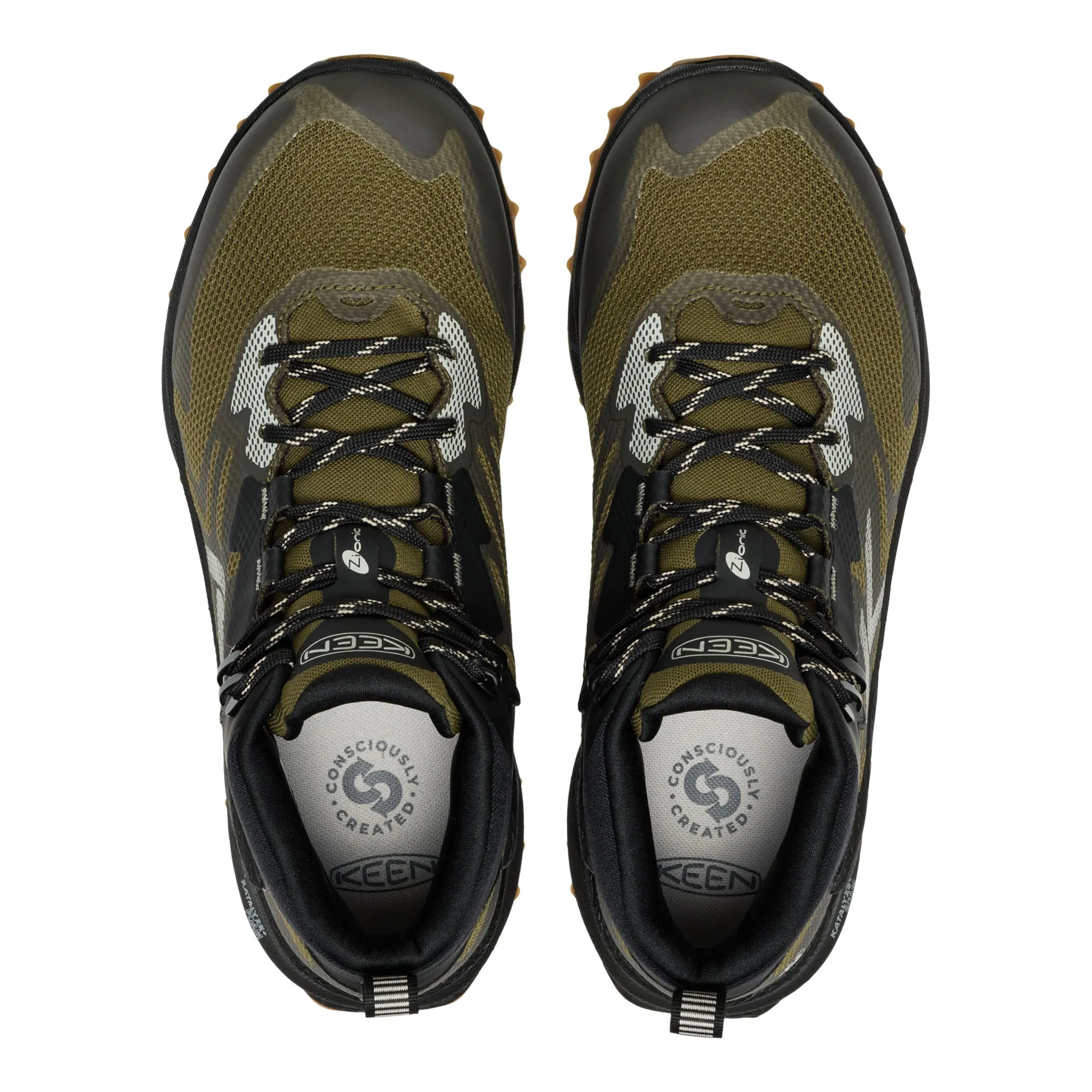 Men's ZIONIC NXT Waterproof Dark Olive/Black Sky Light Korean Trend