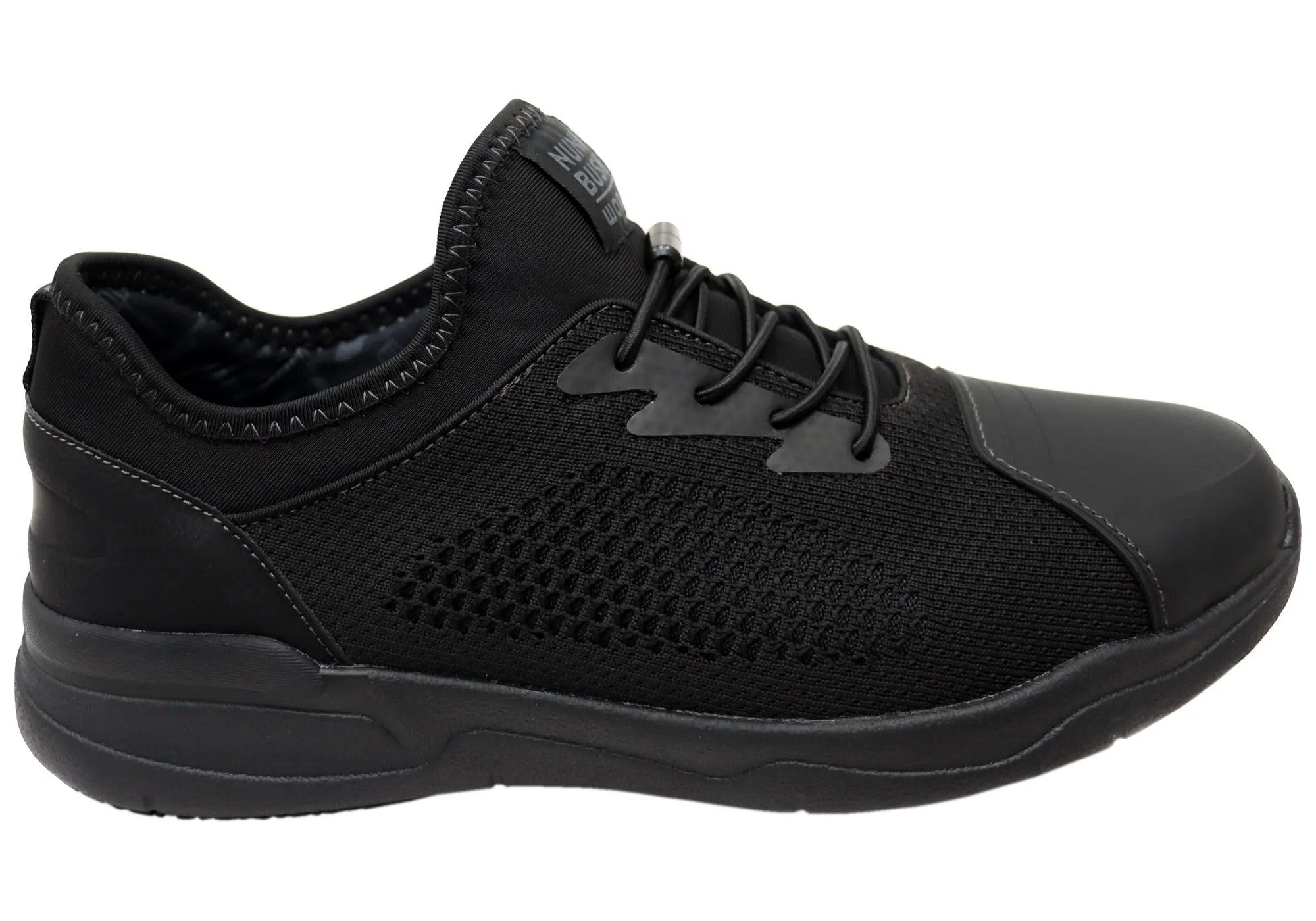 Slip Ease Pattern Play Nunn Bush By Florsheim Mens EE Extra Wide Grazie Lace Work Shoes