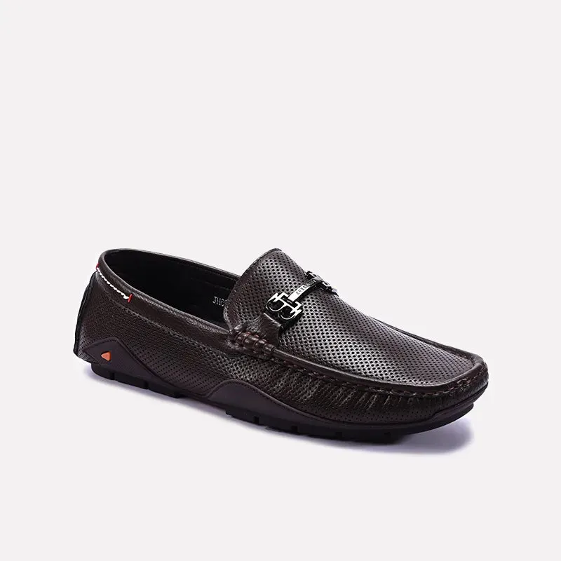 Brown Loafer Shoes 0130962 Daily Ease