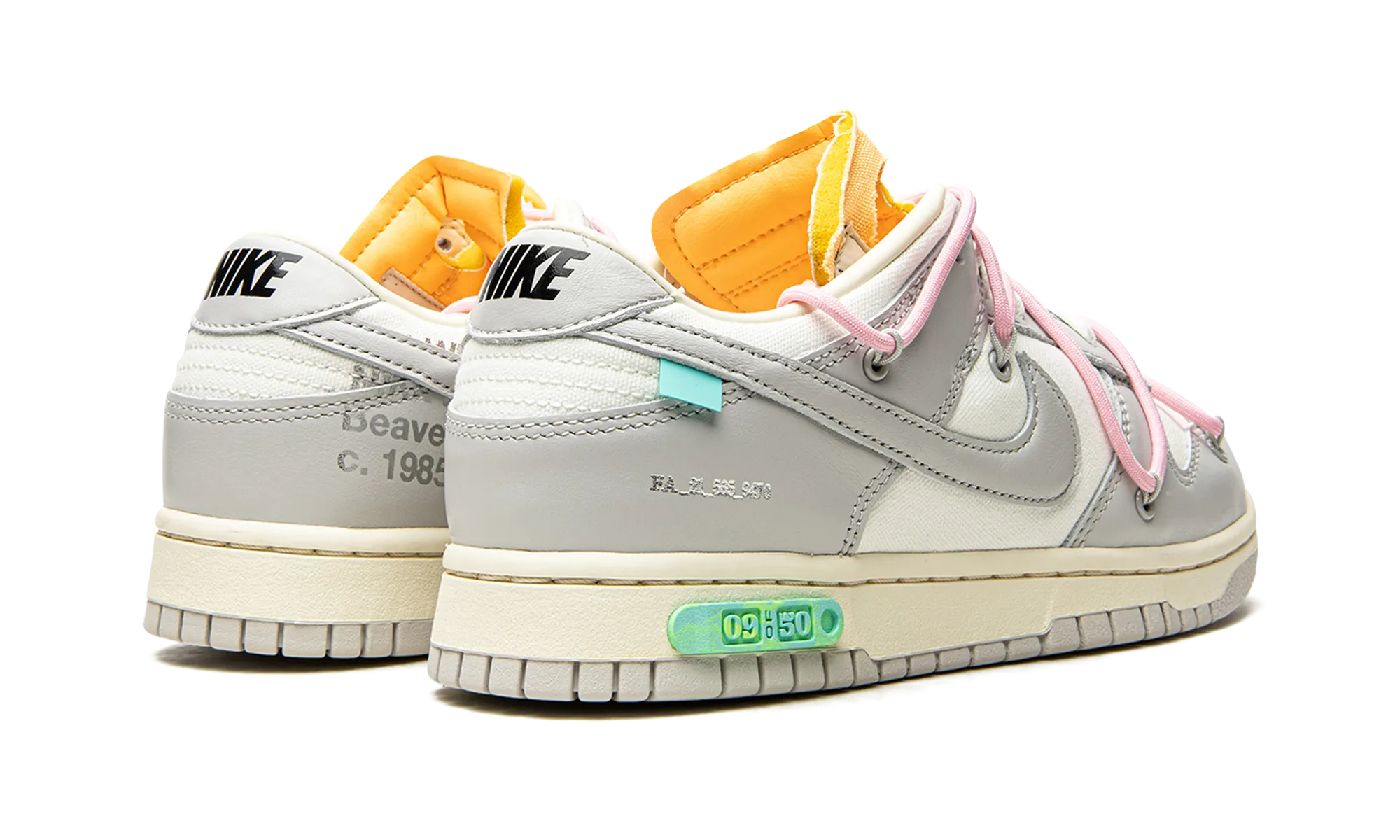 Gentle Step Drive Ease Dunk Low "Off-White - Lot 09"