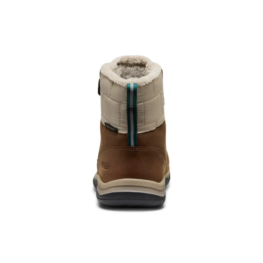 Little Kids' Kanibou Waterproof Winter Boot  |  Dark Earth/Roasted Pecan Shock Absorbing