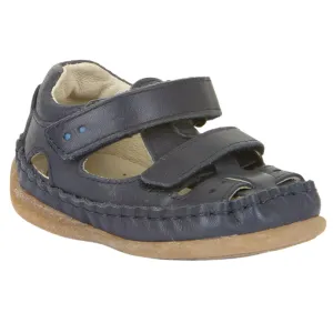 Summer Open Toe Shoes Froddo Boy's and Girl's Oasi Sandals - Navy
