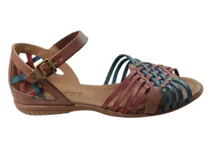 Comfort Walk Shoes Comfort Fit New Face Tamara Womens Comfortable Leather Sandals Made In Brazil