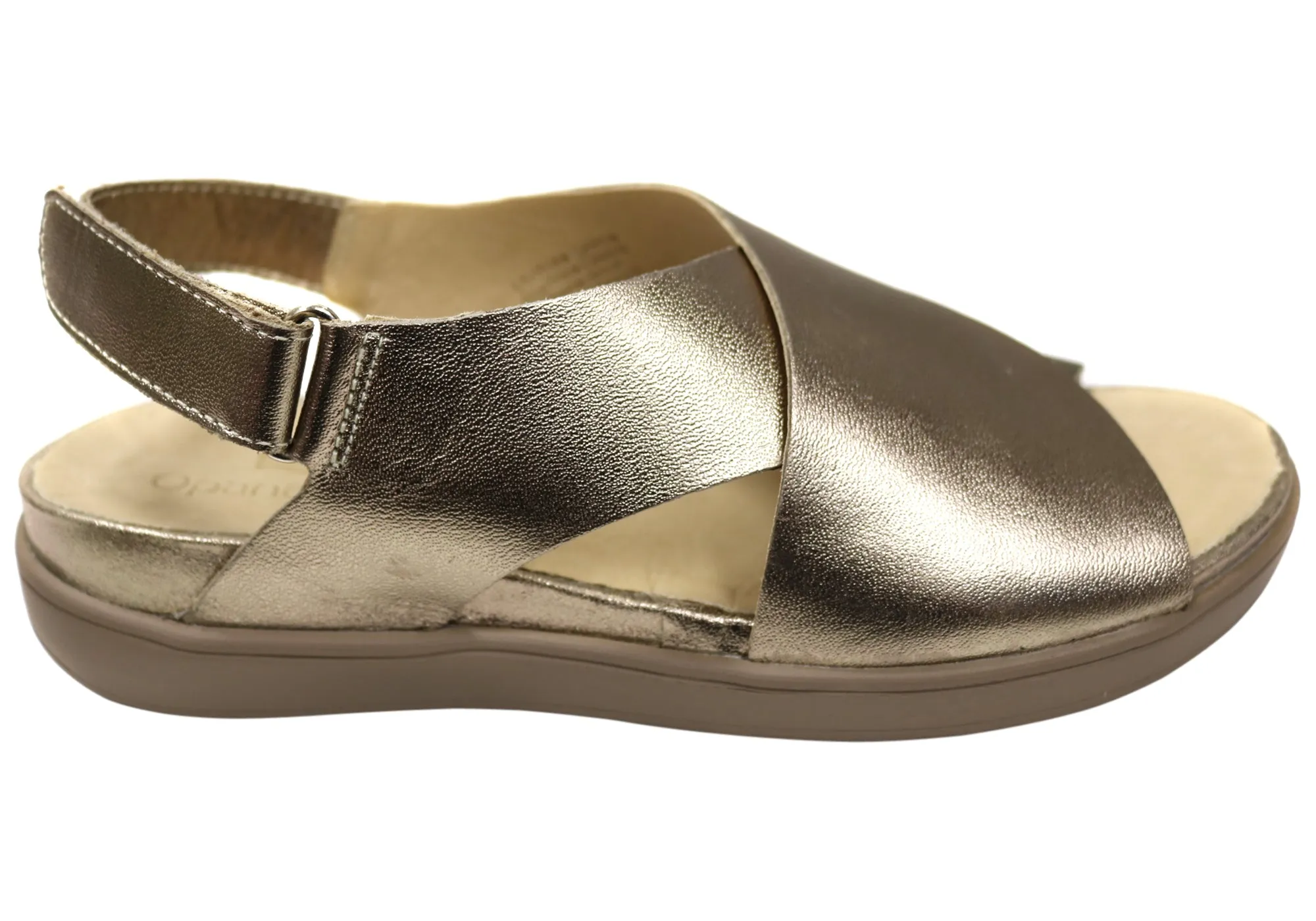 Opananken Coco Womens Comfortable Brazilian Leather Sandals Padded Stylish Go
