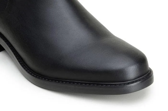 'Dylan' Unisex Chelsea vegan boots by Ahimsa - black Anytime Go