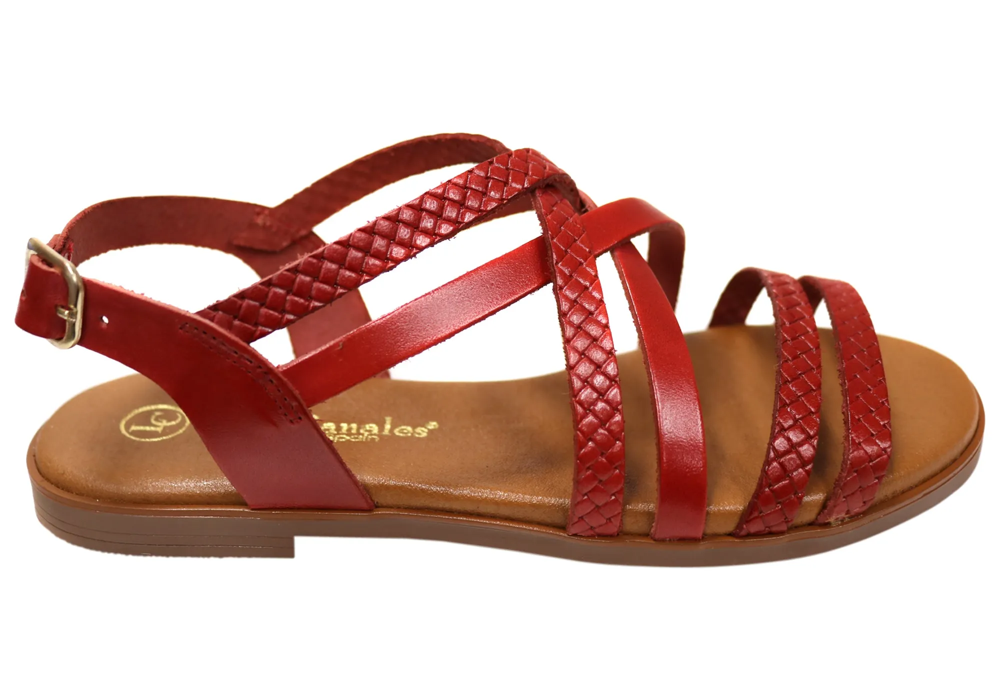 Outdoor Adventure Lola Canales Amaze Womens Comfortable Leather Sandals Made In Spain