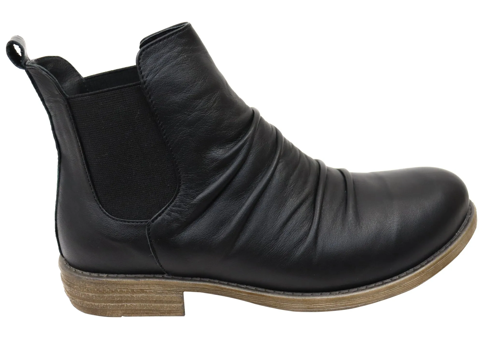 Country Soul Orizonte Kyro Womens European Comfortable Leather Ankle Boots