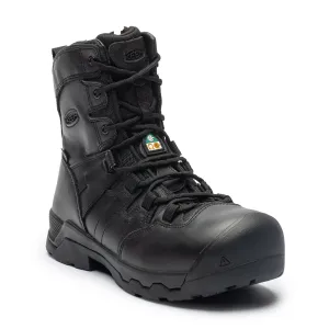 Oshawa Duty Men's 8" composite toe leather work boots 1022107 Deep Tread Rough Ground
