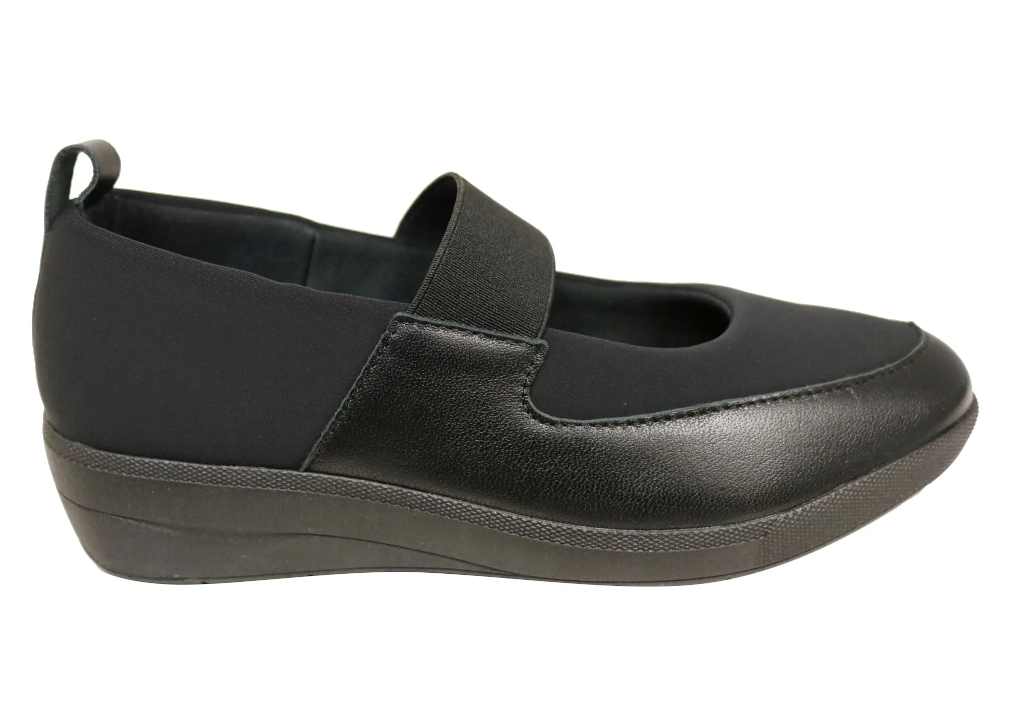 Ergonomic Design Sturdy Build Usaflex Wendi Womens Comfortable Mary Jane Shoes Made In Brazil