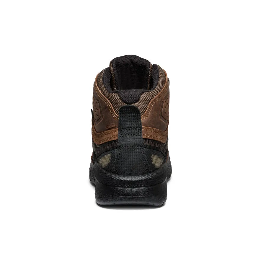 Men's Targhee IV Waterproof Work Boot (Carbon Toe)  |  Dark Earth/Black Comfort Lining Stylish Explorer