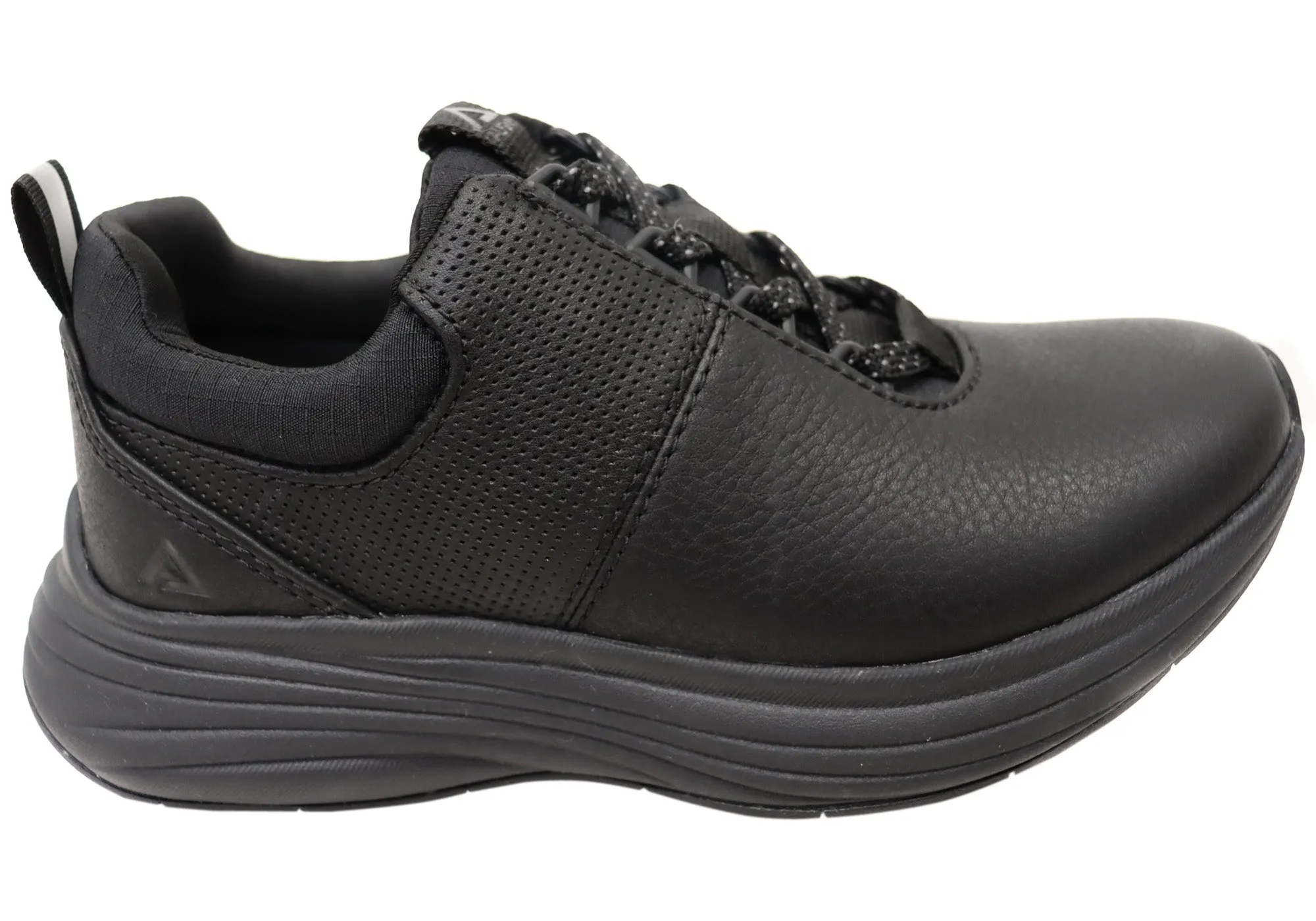 Comfort Fit Align Tulia Womens Leather Wide Fit Arch Support Slip Resistant Shoes