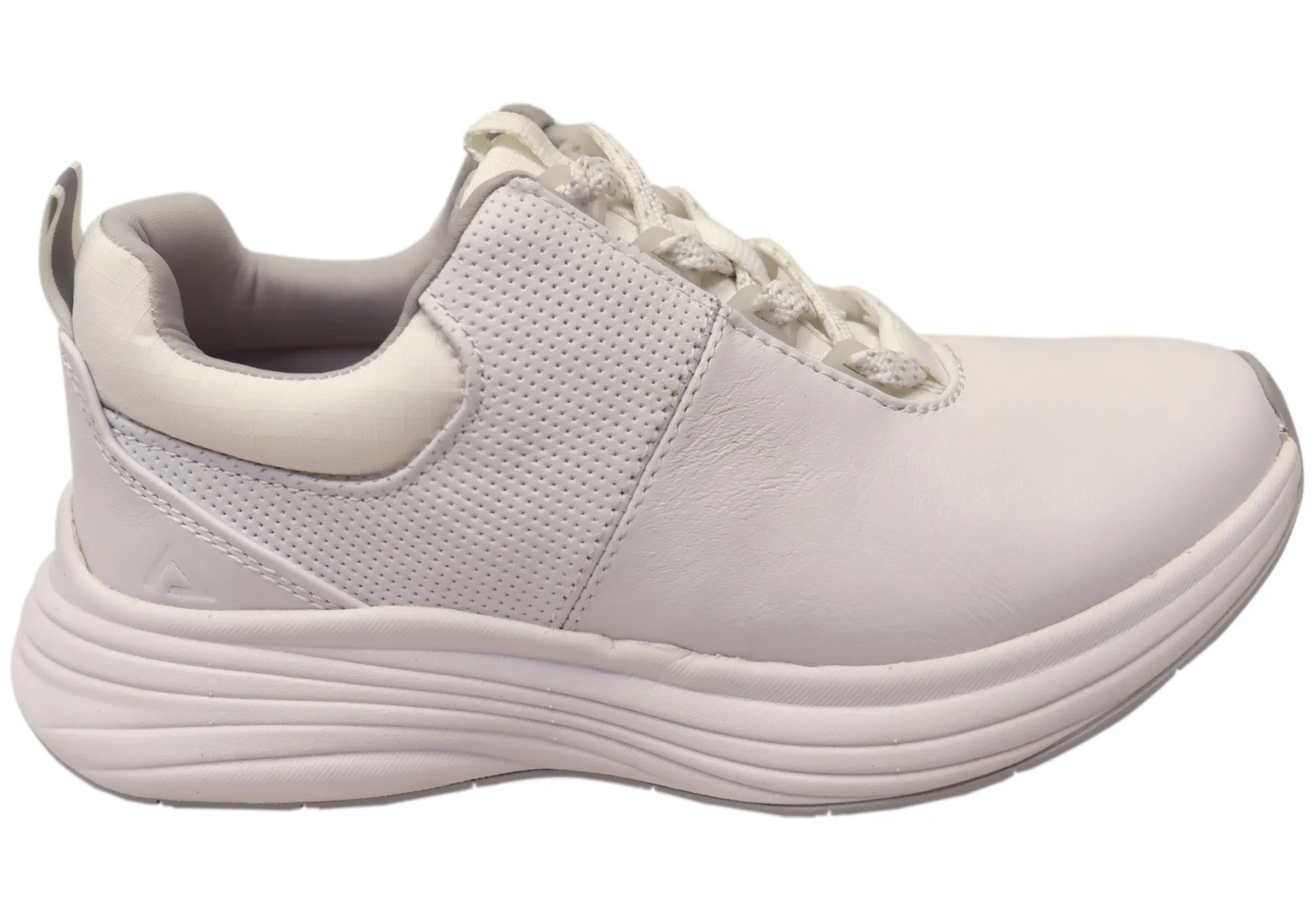 Week Easy Energy Core Align Tulia Womens Leather Wide Fit Arch Support Slip Resistant Shoes