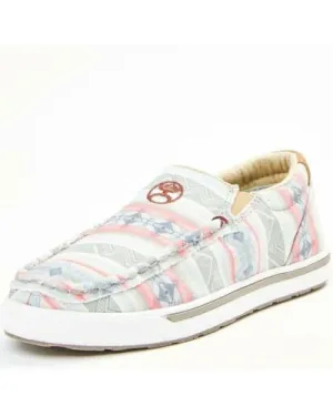 Cushioned Footbed Chic Footwear Twisted X Pink Slip On Children's Casual Shoe