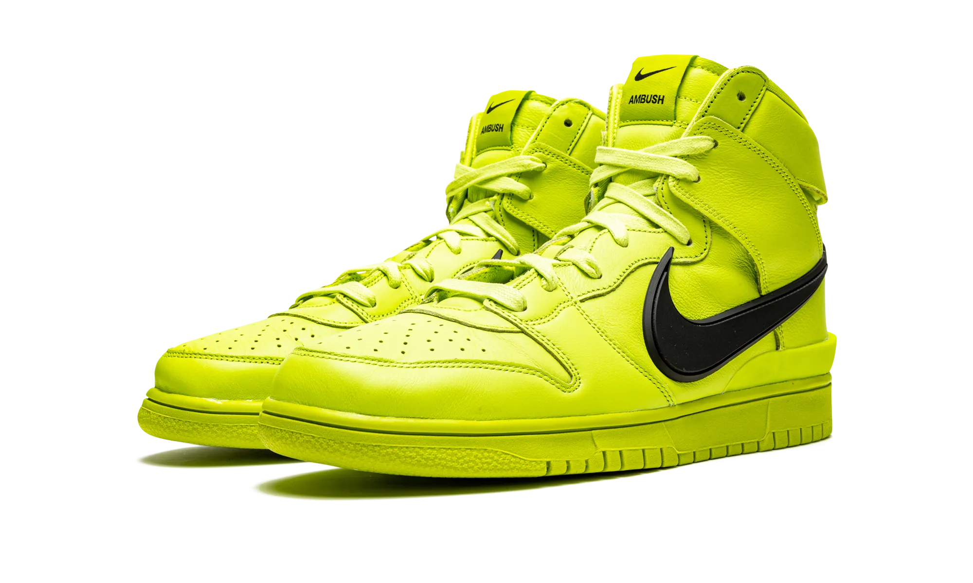 Cruise Wear Dusk Run Dunk High "Ambush - Flash Lime"