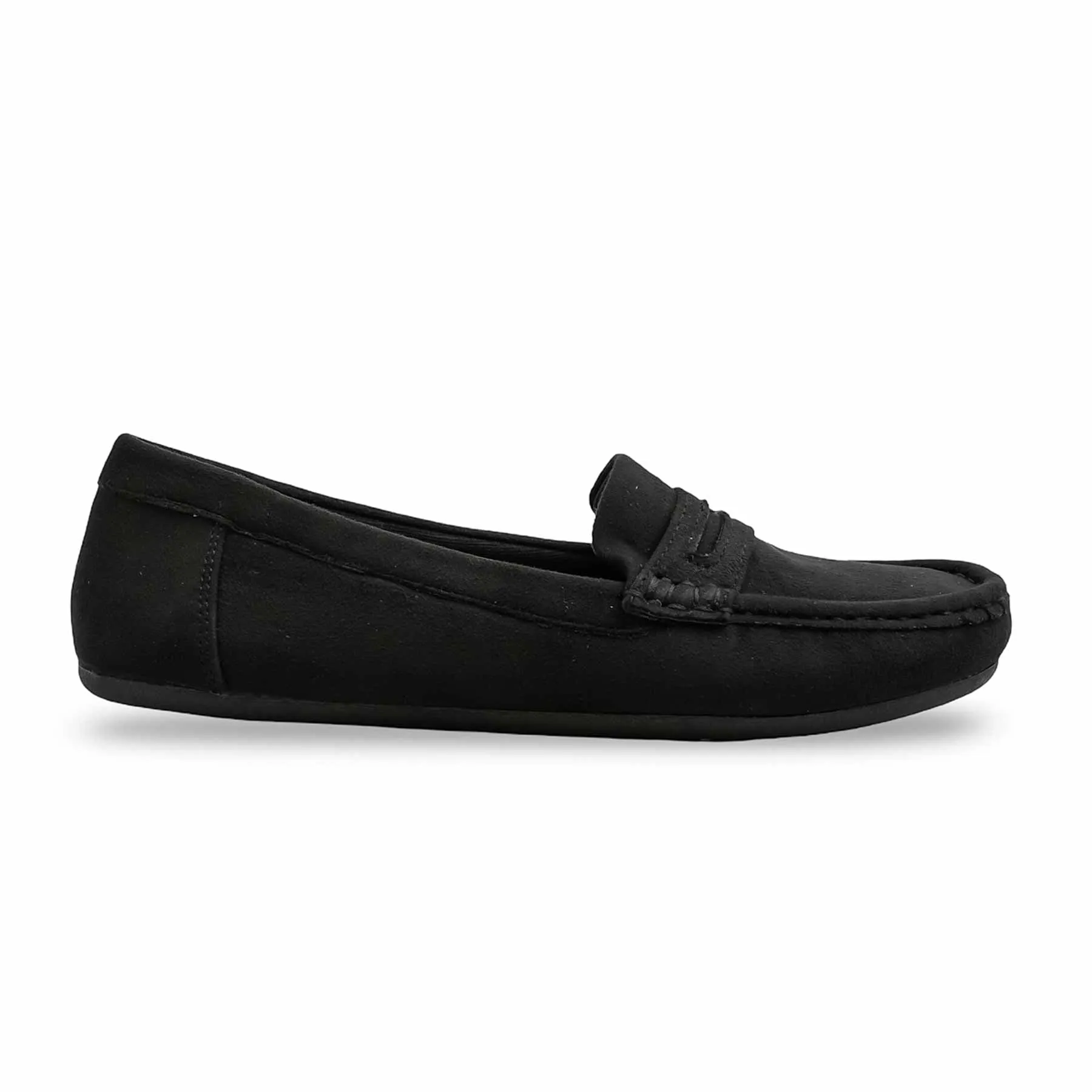 Clean Style Black Moccasin WN4475