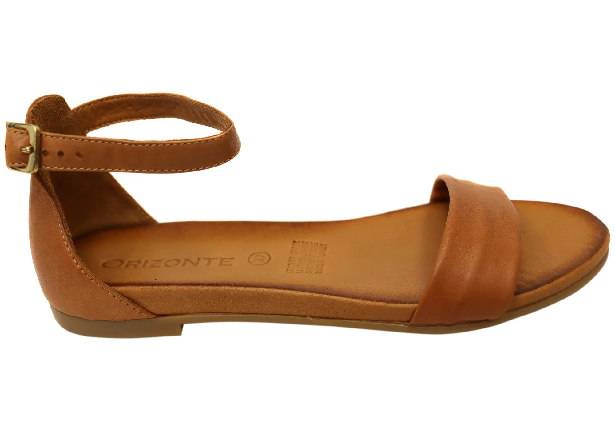 Orizonte Eventura Womens Comfortable European Leather Sandals Multi Use