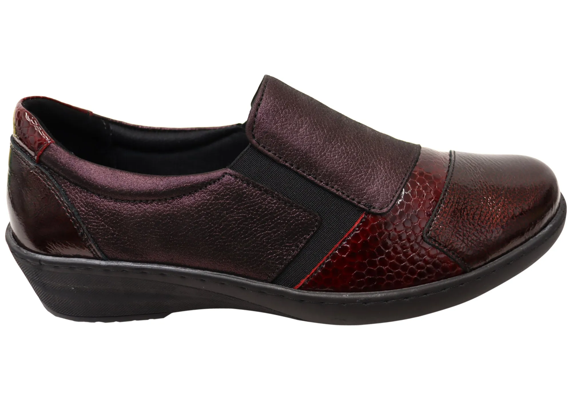Cabello Comfort Womens CP461-18 Comfortable European Leather Shoes Campus Cool
