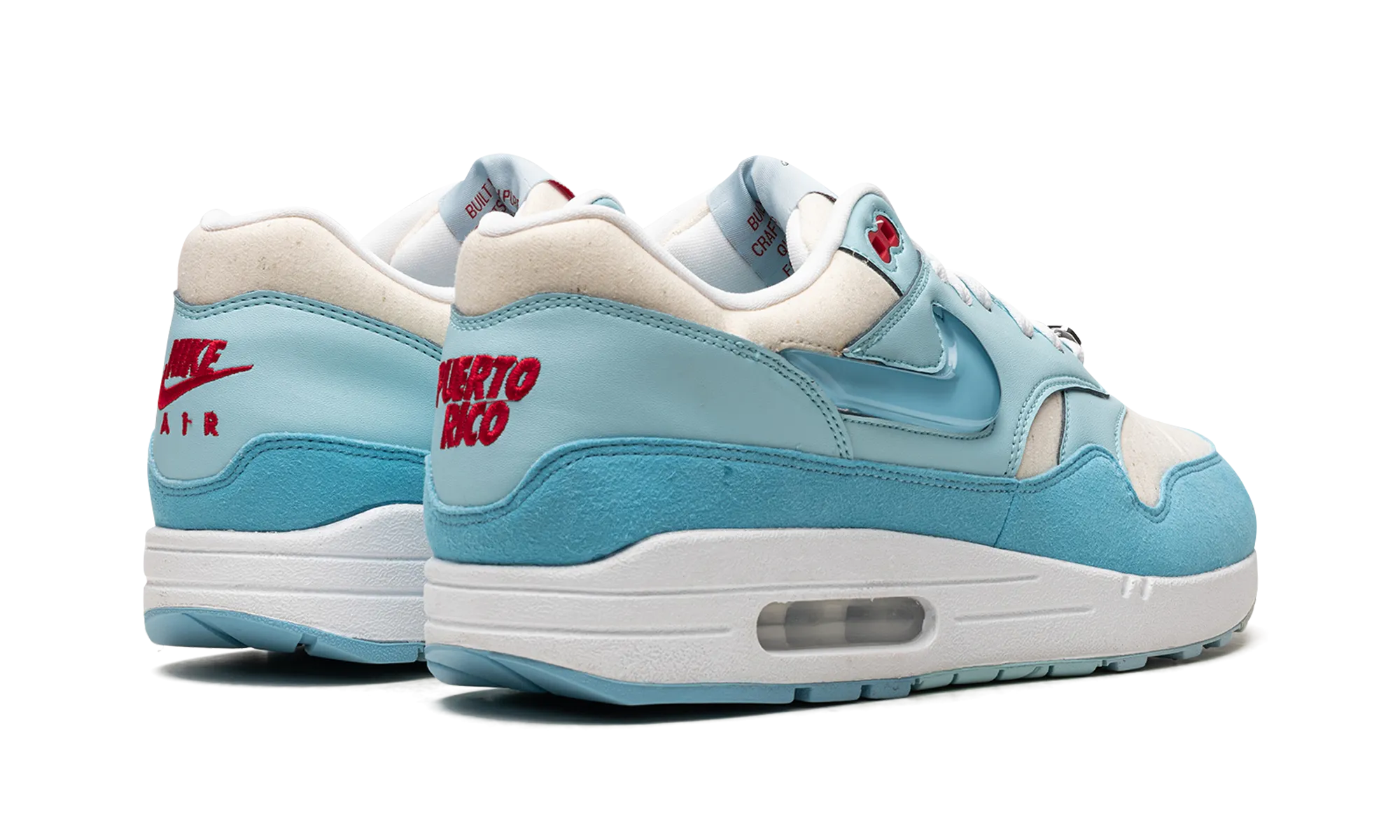 Air Max 1 "Puerto Rico - Blue Gale" Gentle Walk Outdoor Footwear