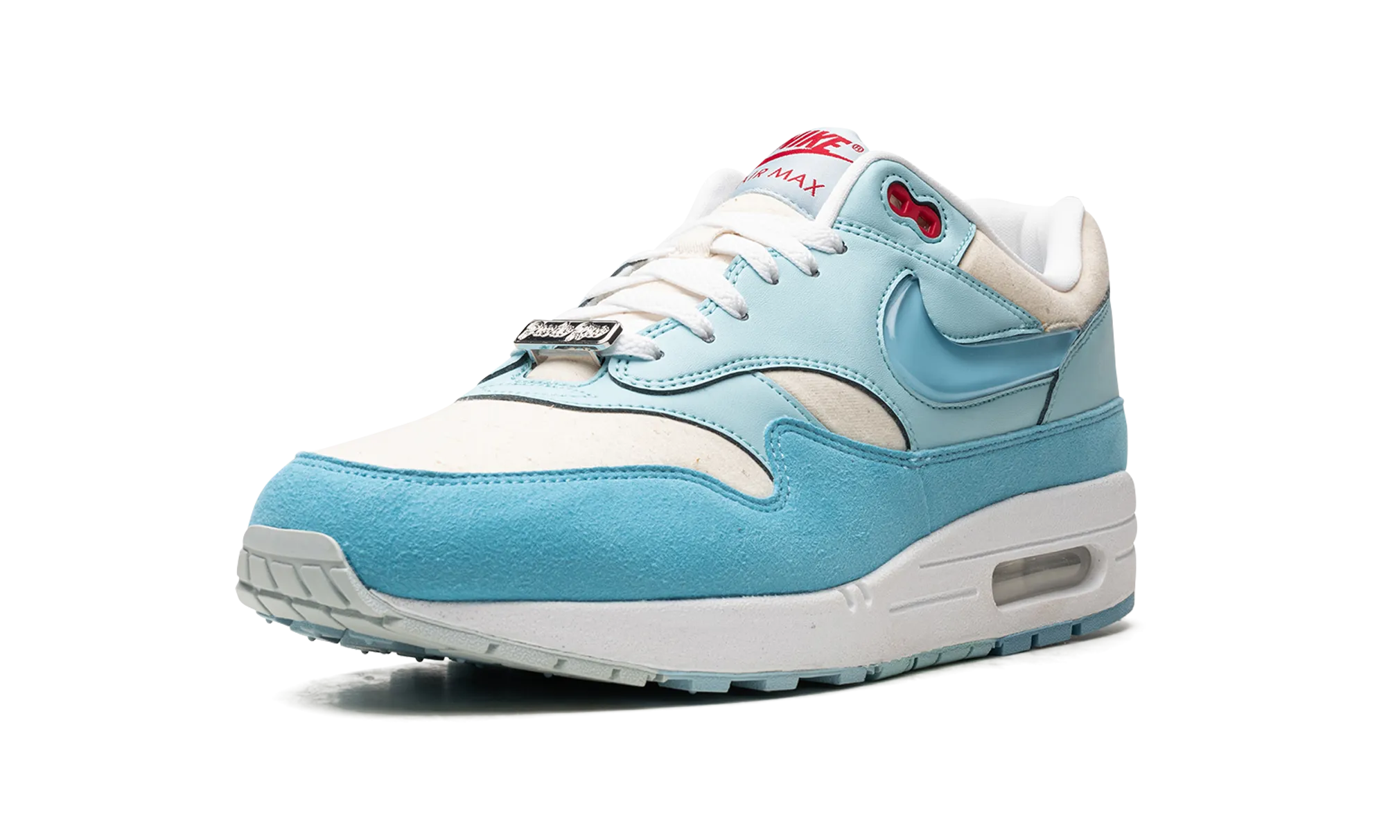 Air Max 1 "Puerto Rico - Blue Gale" Sleek Form Comfy Journey