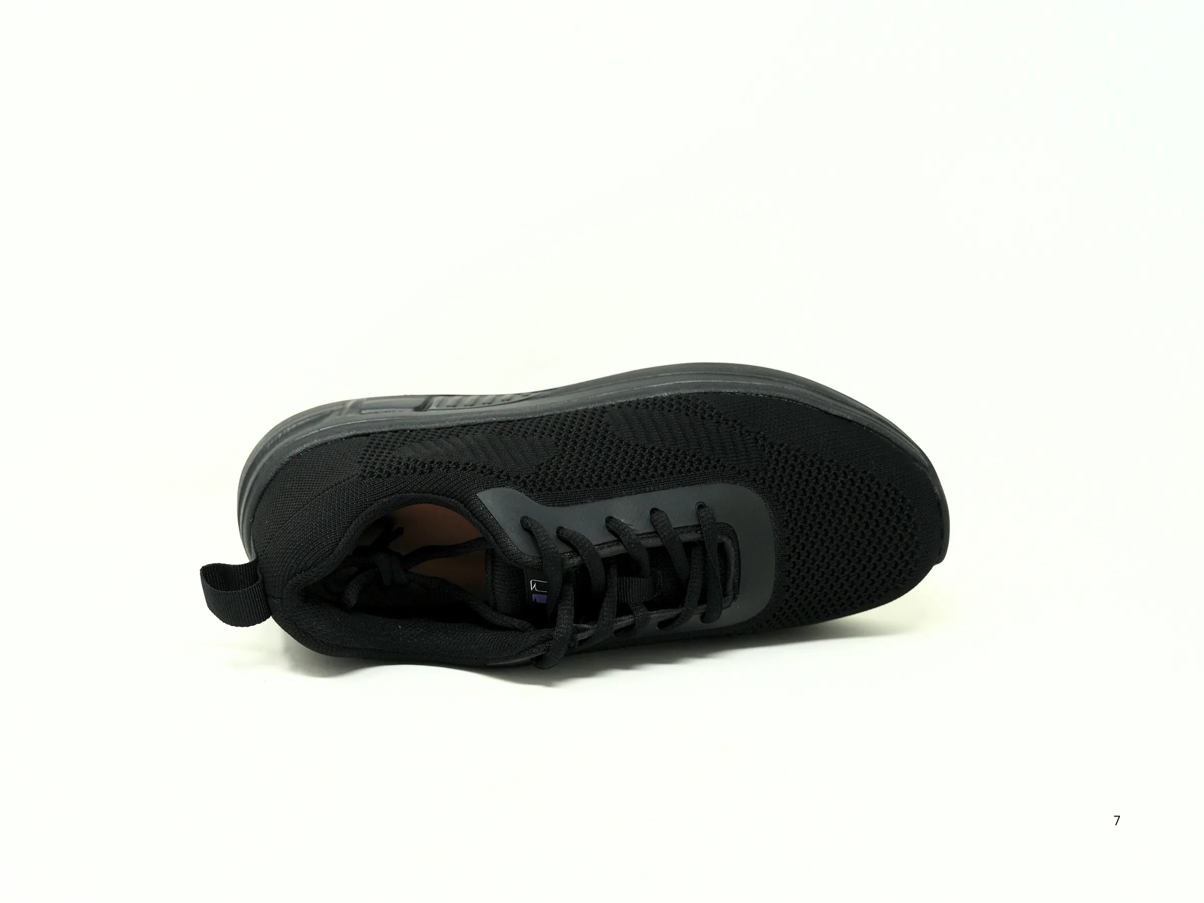 Run Ready FITec 9328 Black - Lady's Added-Depth Extreme-Light Knitted Walking Shoe