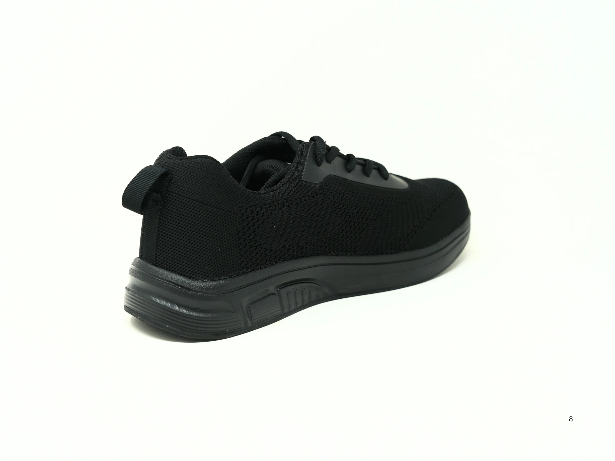 FITec 9328 Black - Lady's Added-Depth Extreme-Light Knitted Walking Shoe Gym workout slim cut