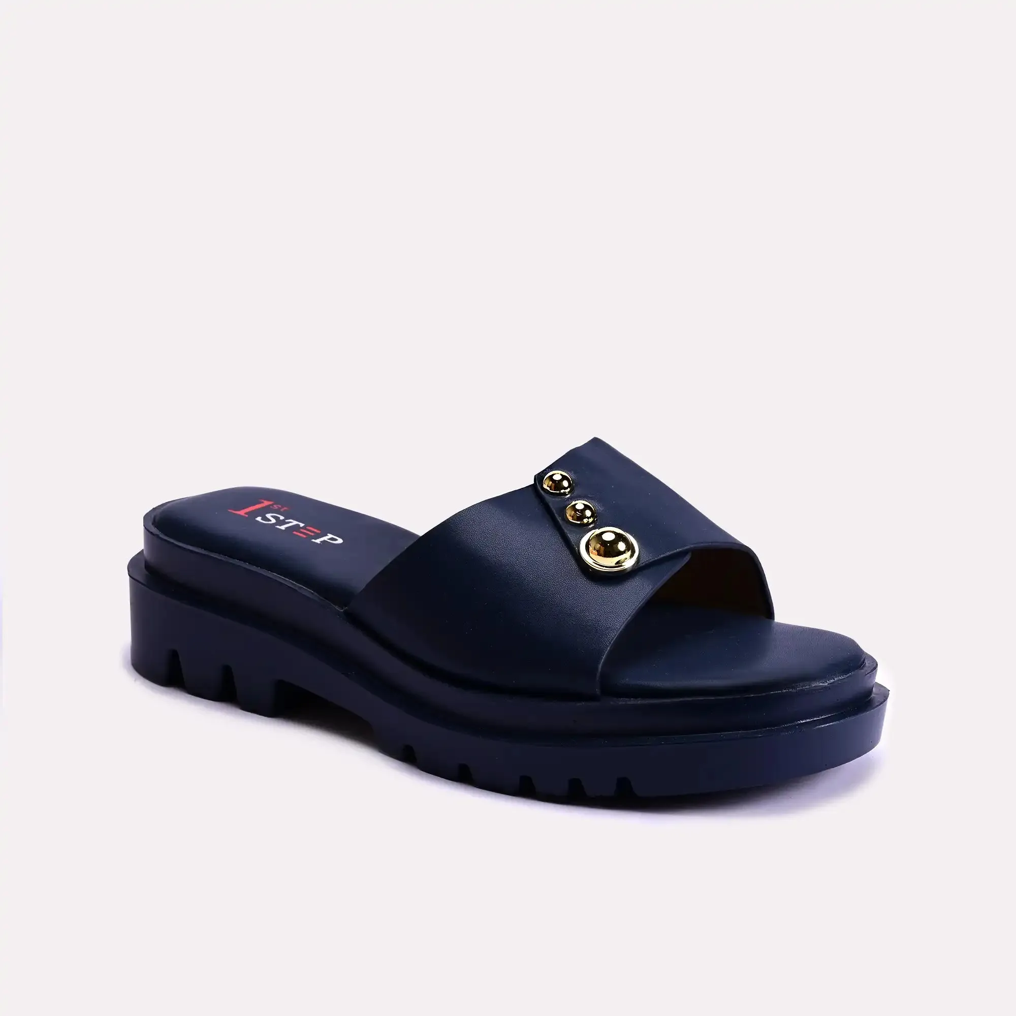 Trendy Fit Quick Beach Footwear Fiona Blue Casual Slippers 0412092