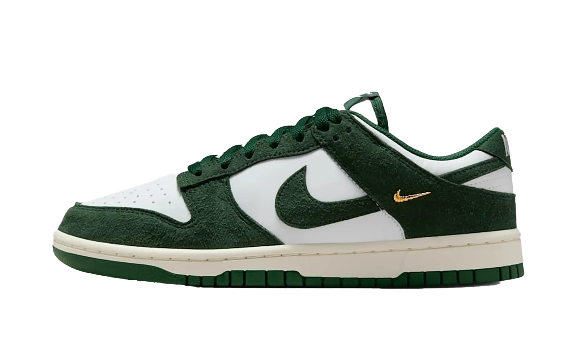 Dunk Low WMNS "Mini Swoosh - Gorge Green" Flat Design