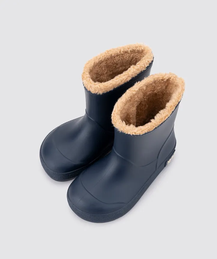 Igor Boy's and Girl's Yogi Borreguito Rain Boots - Marino Rugged Built Winter Walker Functional Fit