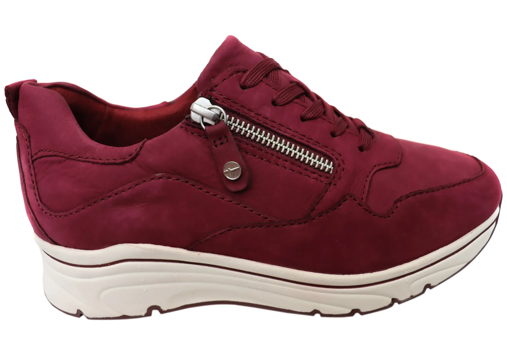 Sport Active Waterproof Outdoor Travel Tamaris Bessie Womens Comfortable Leather Lace Up Casual Shoes