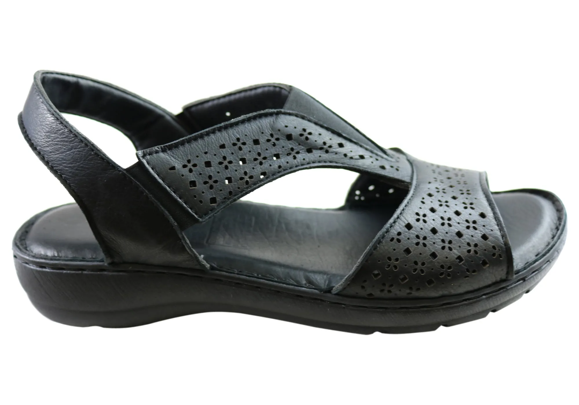 Orizonte Thera Womens European Comfortable Leather Sandals Durable And Comfortable walking shoes