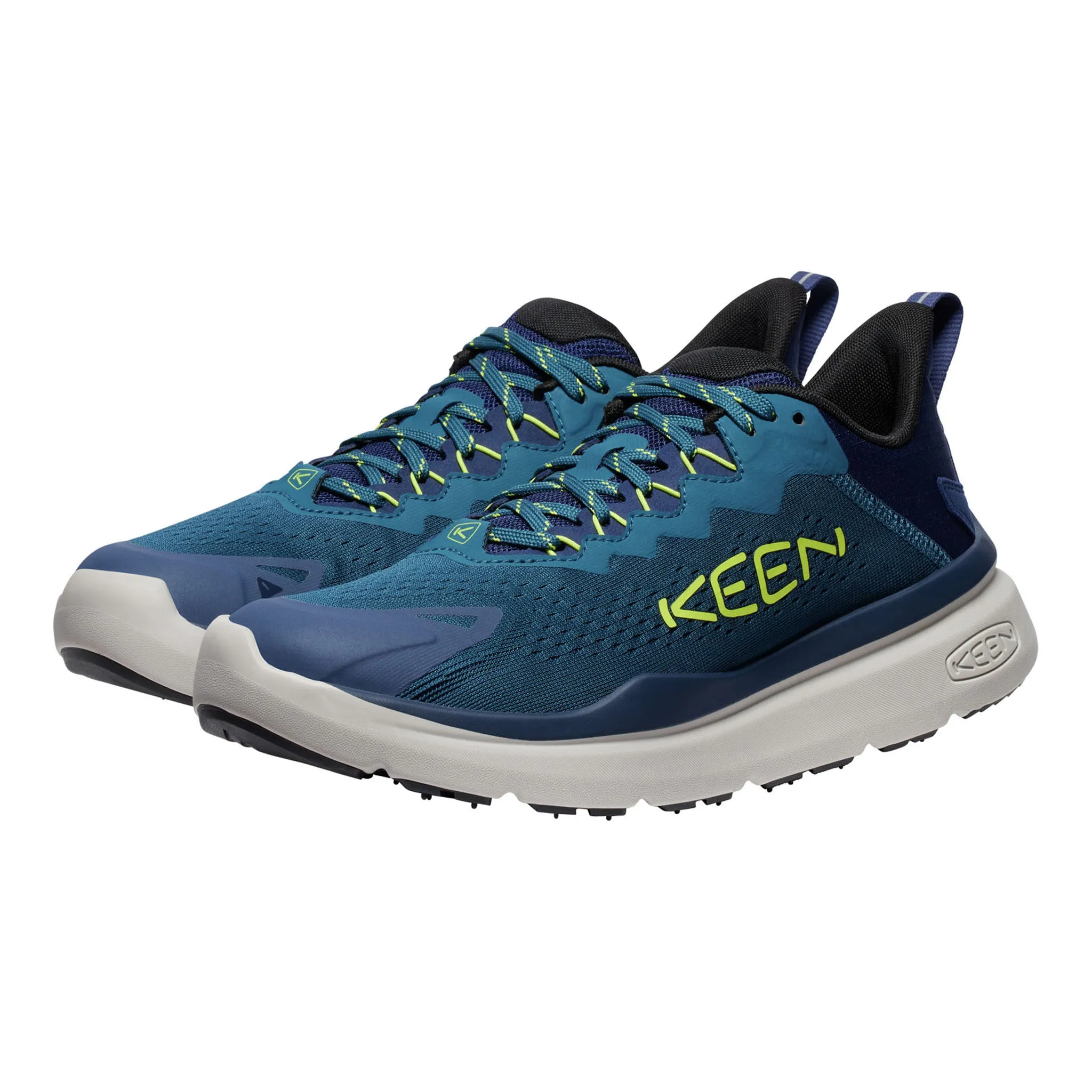 Men's WK450 Walking Shoe Legion Blue/Evening Primrose Bold Neon Soft Tone