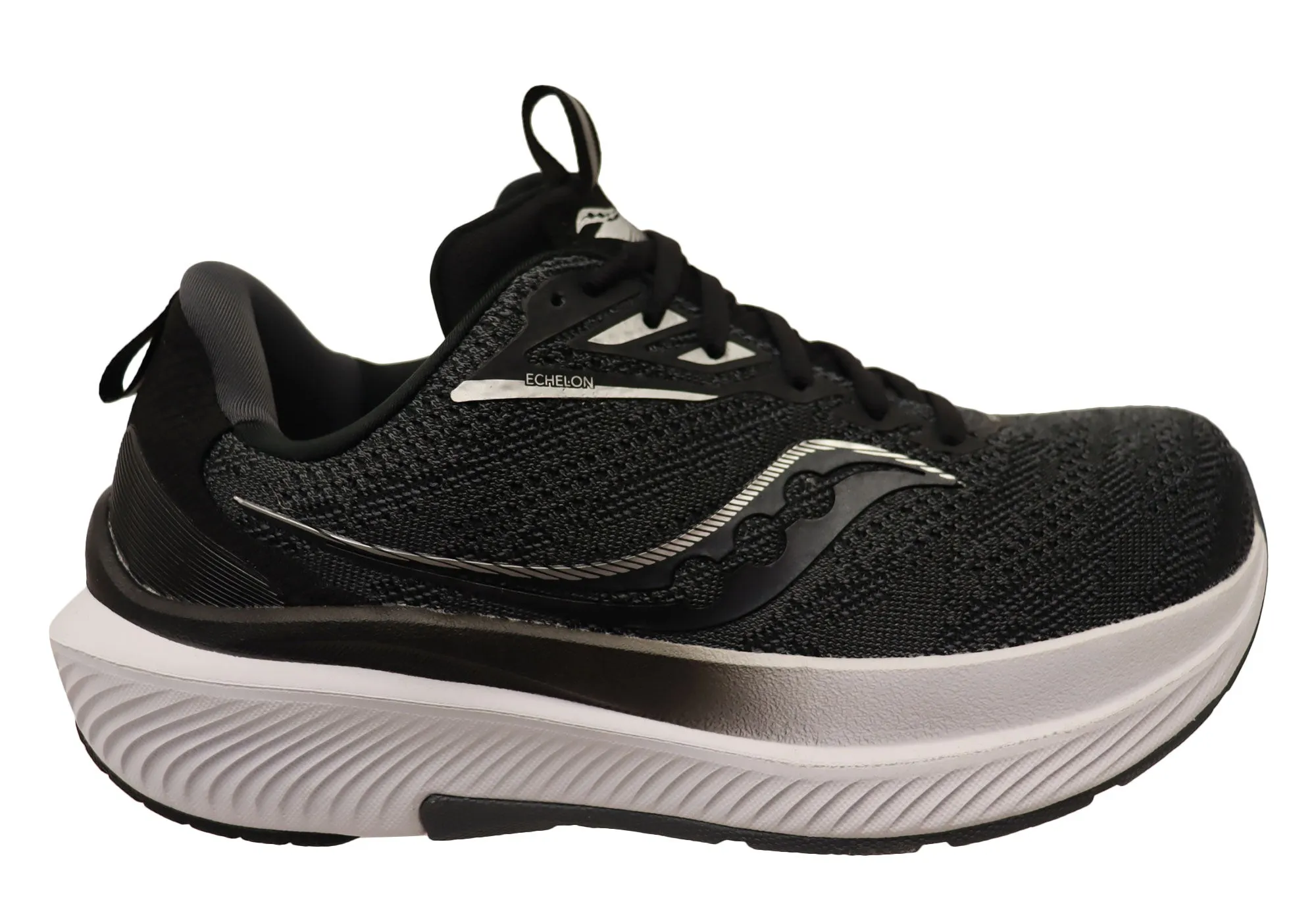 Saucony Womens Echelon 9 Extra Wide Fit Comfortable Athletic Shoes Training Mode