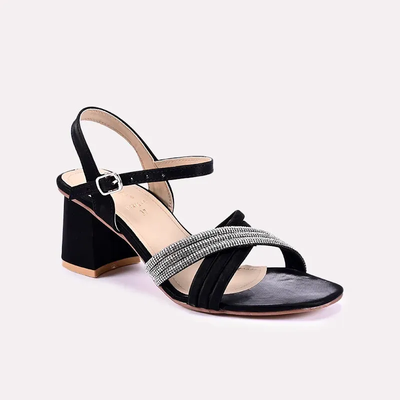 Sophie Black Casual Sandals 0421245 High Quality Secure fit