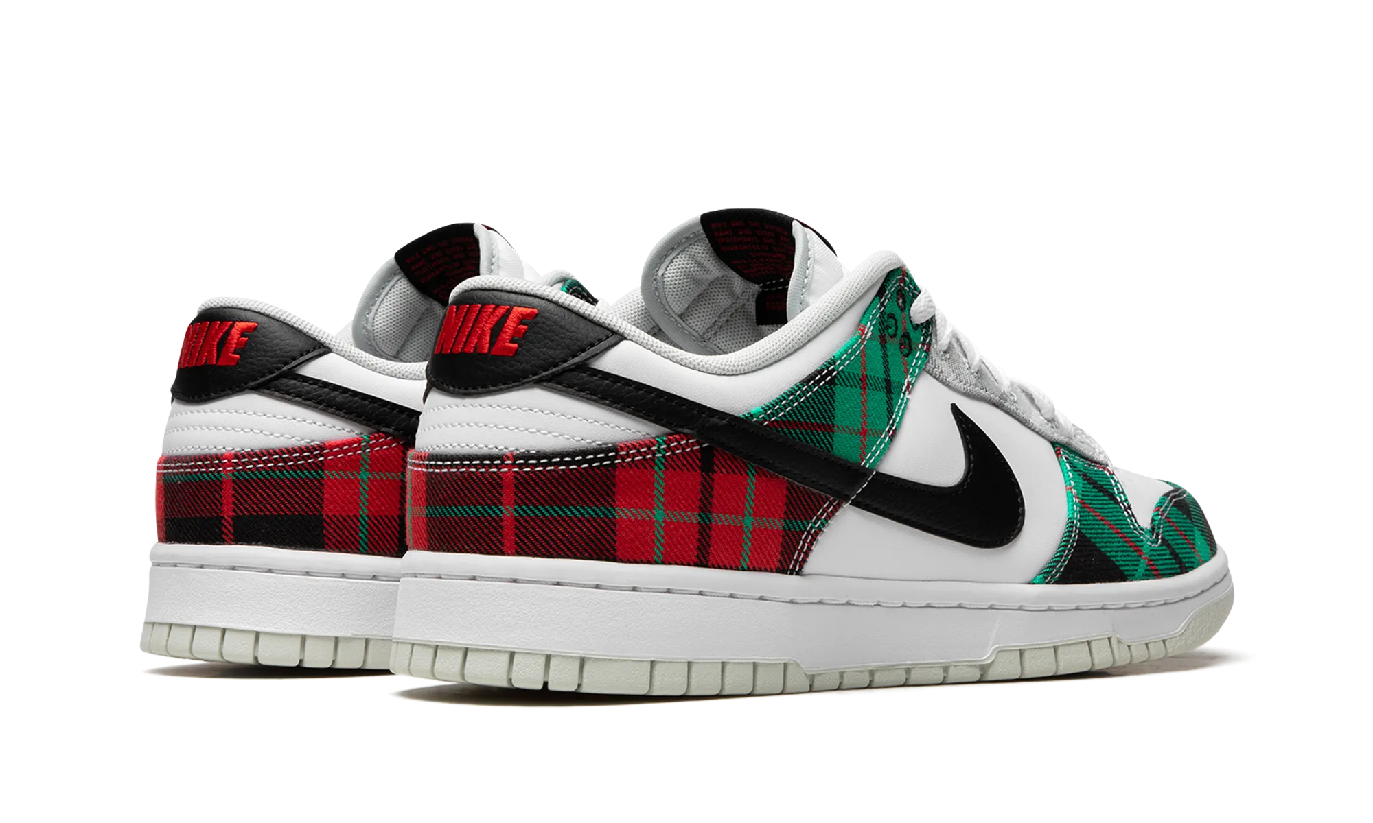 Dunk Low "Tartan Plaid" Fashion Fit
