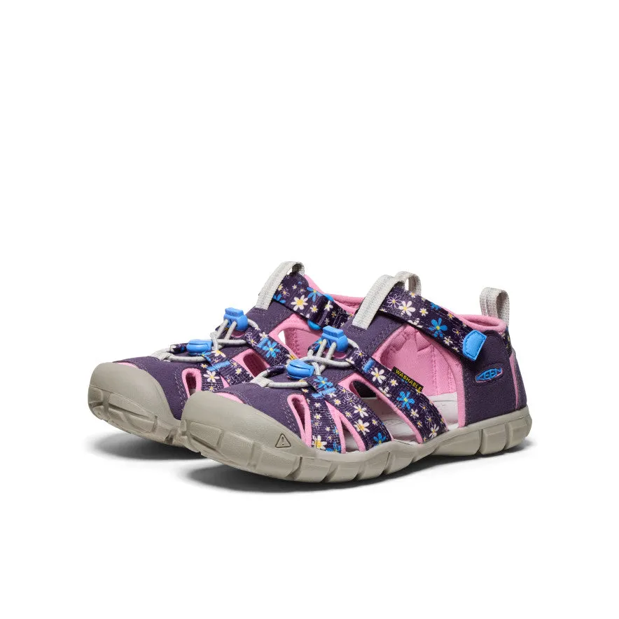 Big Kids' Seacamp II CNX  |  Daisies/Marina Silver Glow Chic Vacation Footwear
