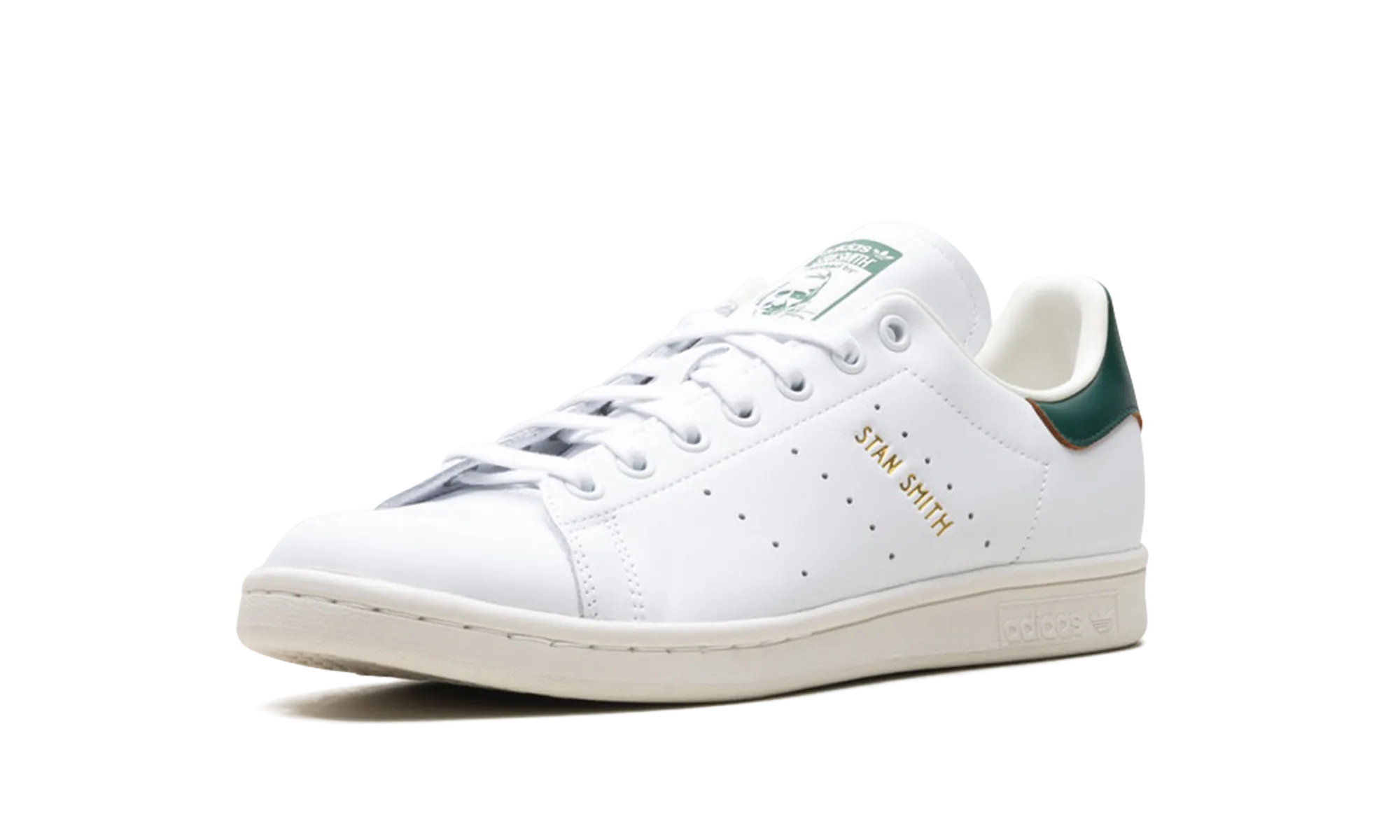 Stan Smith "Cloud White/Collegiate Green/Core White" Soft Arch Mid Top Style