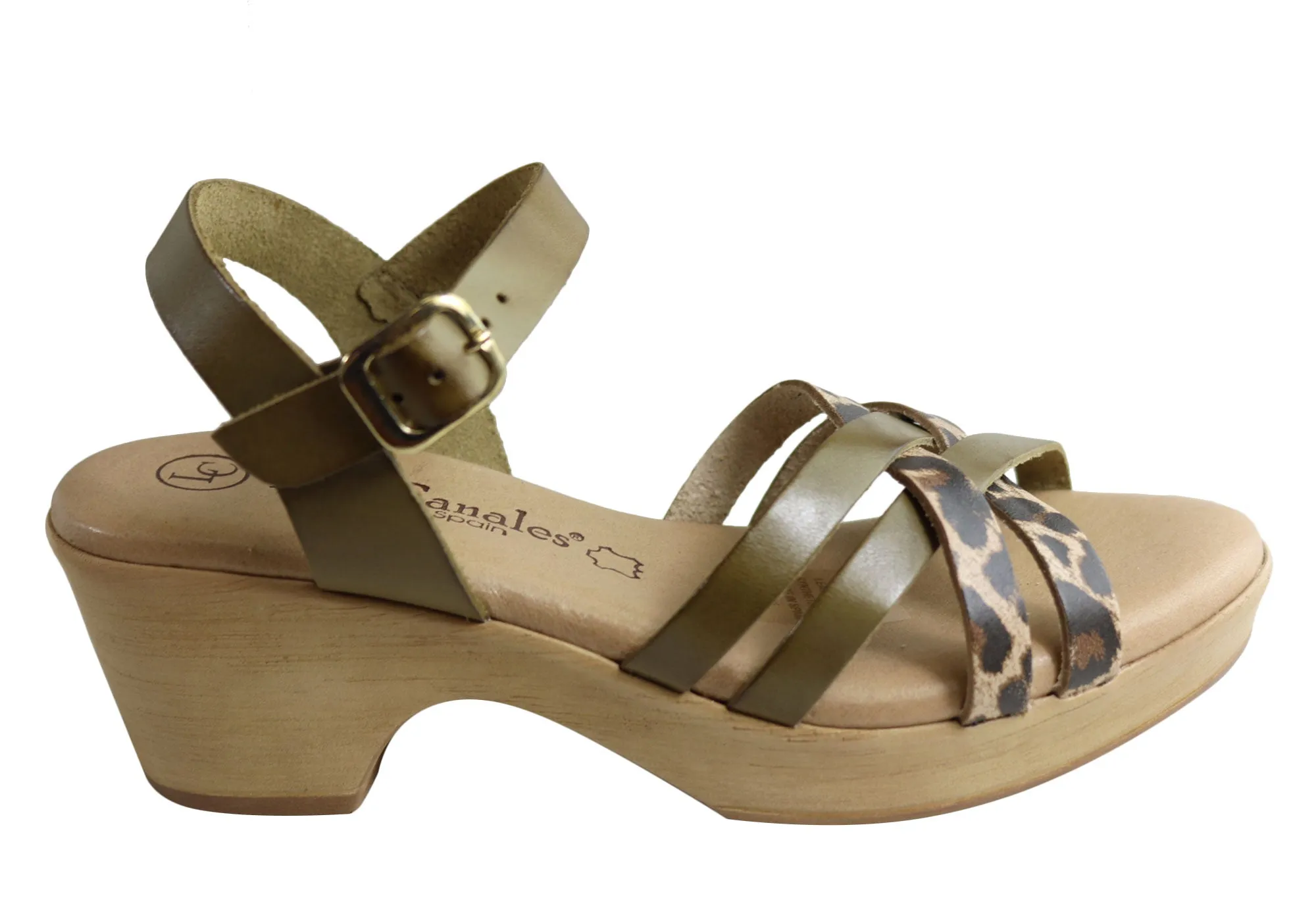 Relax Comfort Lola Canales Madam Womens Comfortable Leather Sandals Made In Spain