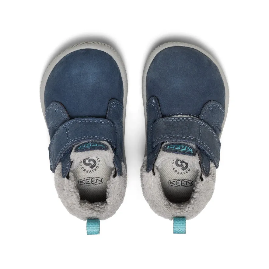 Low Profile Functional Minimalist Air Flow Toddlers' KNX Middie  |  Vintage Indigo/Alloy