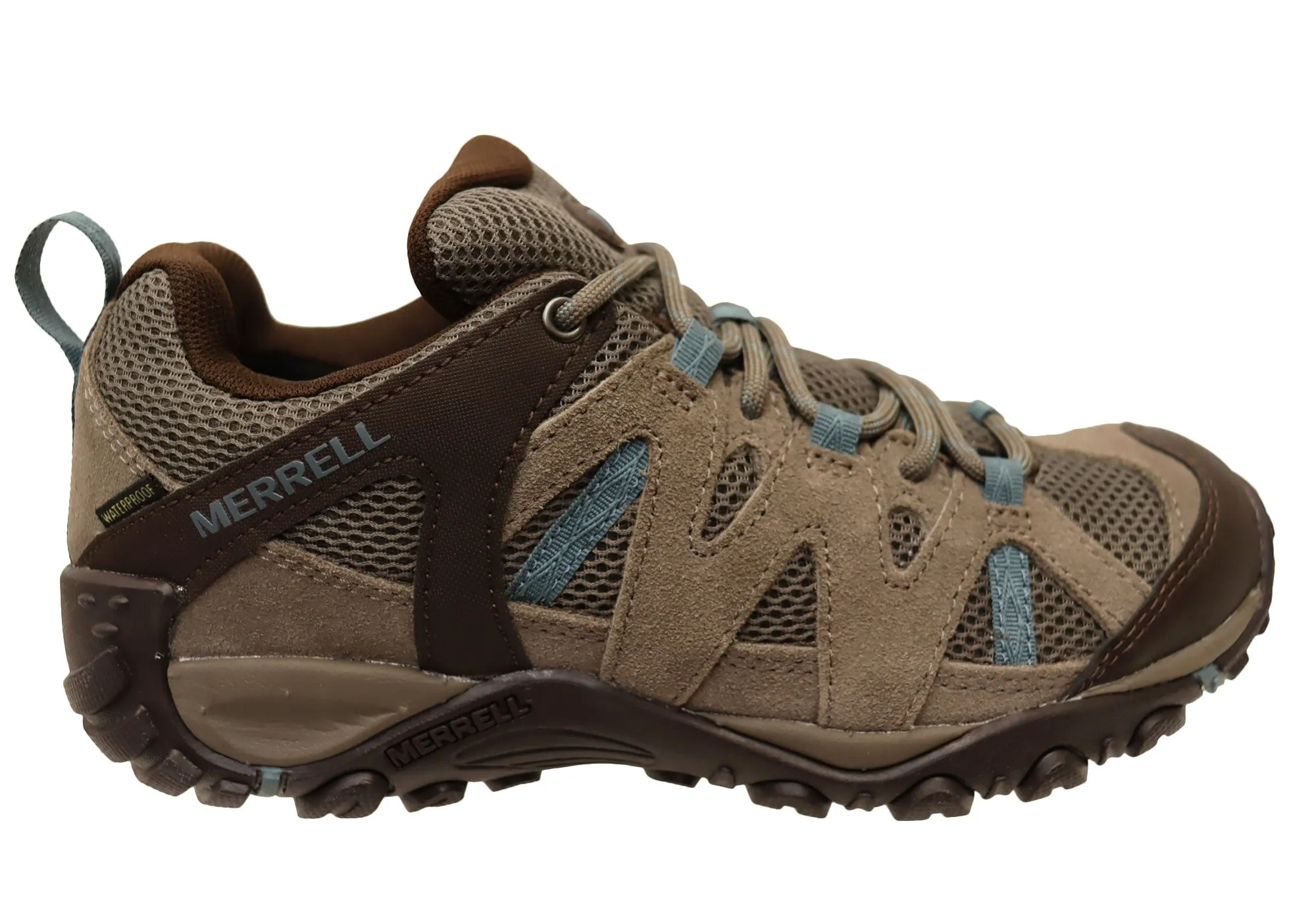 Merrell Womens Deverta 2 Waterproof Comfortable Leather Hiking Shoes Arch support