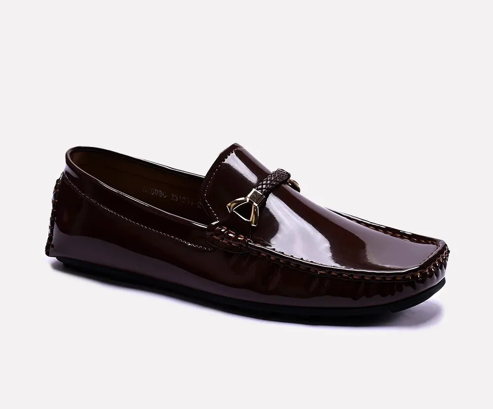 Fashion Walk Larry Brown Glossy Loafers 0130794