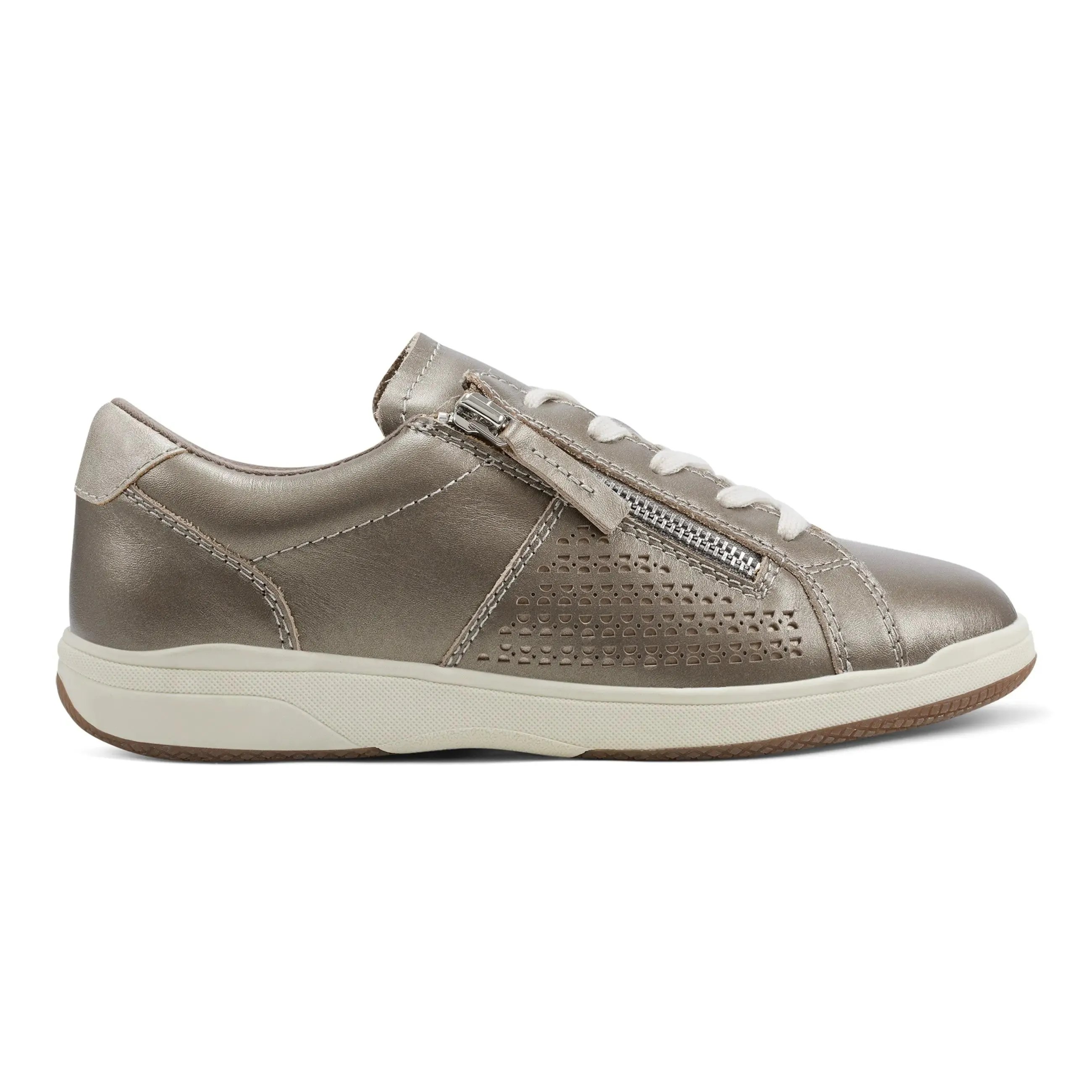 Functional Netta Round Toe Casual Lace-up Sneakers