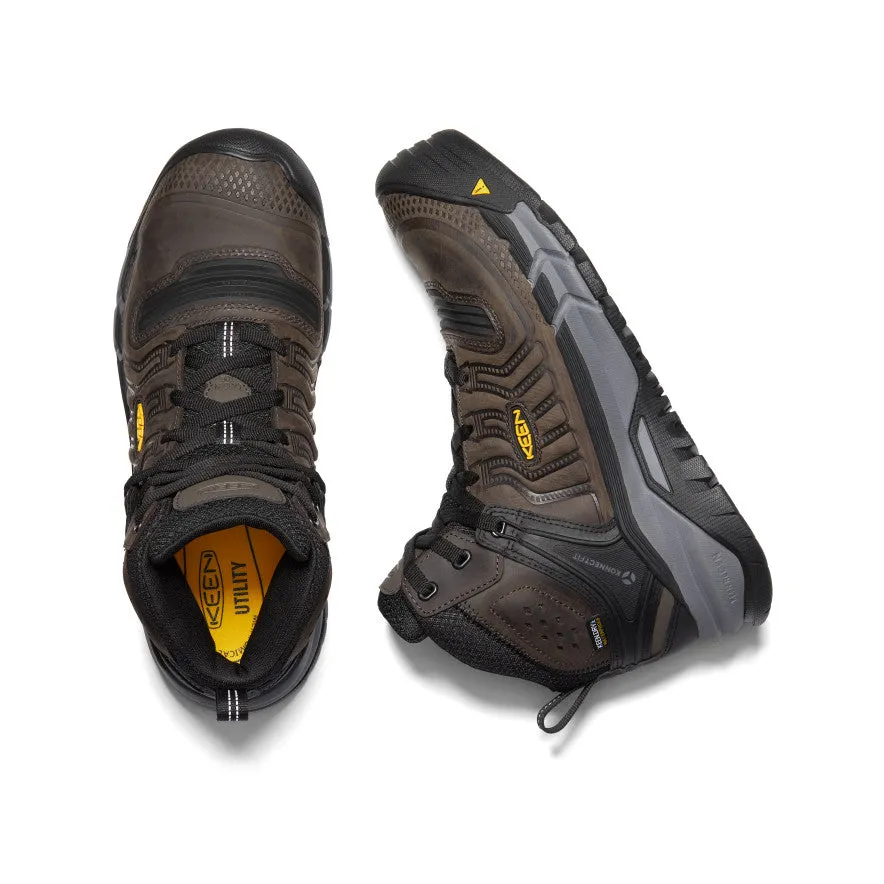 Seamless Comfort Winter Walker Low Profile Adventure Journey Men's Kansas City  Waterproof Mid (Carbon Toe)  |  Coffee Bean/Black