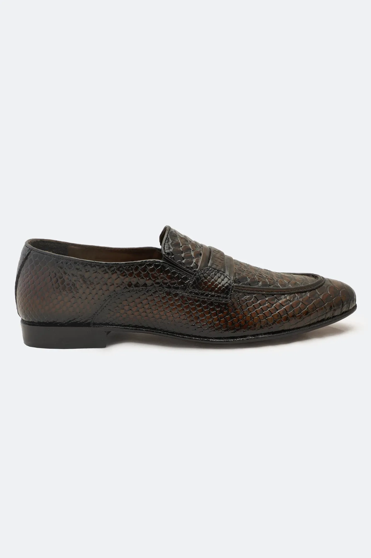 Brown Formal Shoes Point Tip