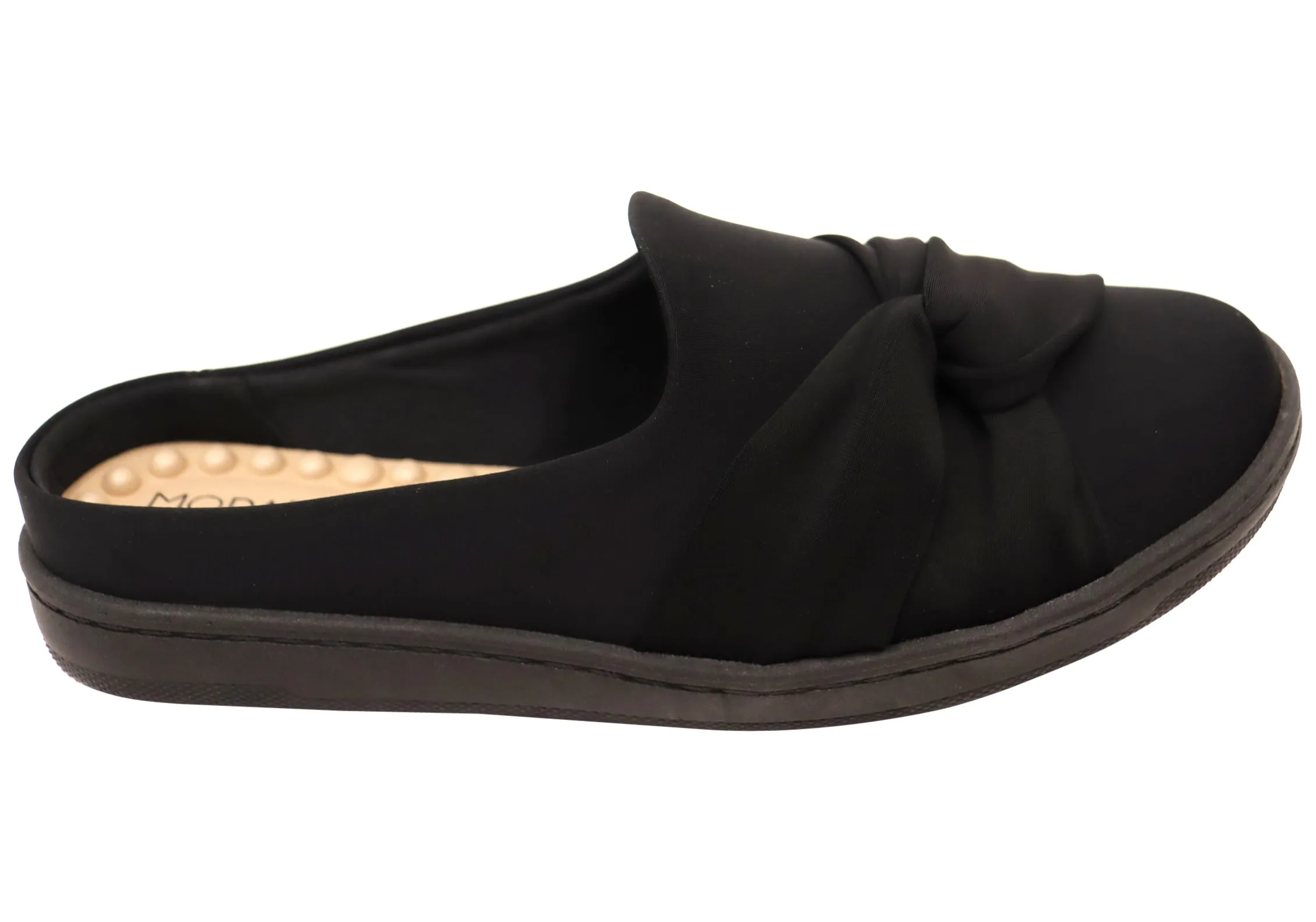 Ankle wrap Modare Ultraconforto Velo Womens Comfort Closed Toe Open Back Mules