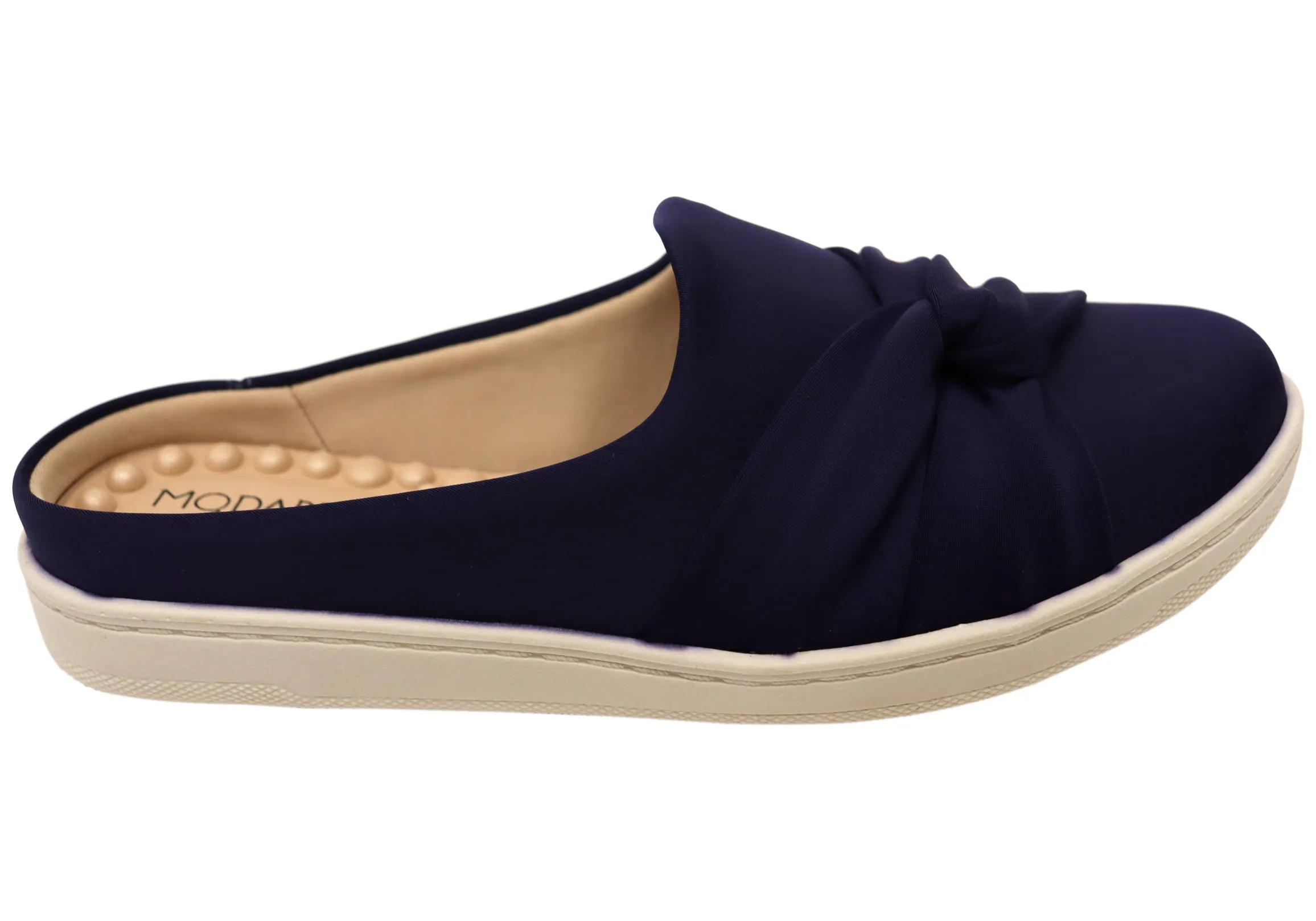 Modare Ultraconforto Velo Womens Comfort Closed Toe Open Back Mules Swift Path High Arch